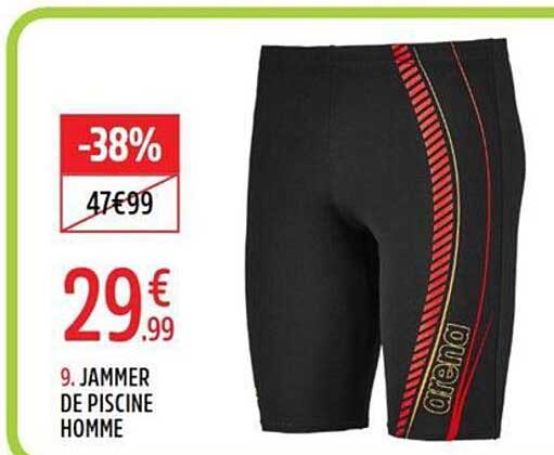 9. JAMMER DE PISCINE HOMME