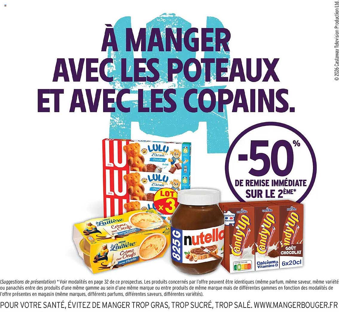 À MANGER AVEC LES POTEAUX ET AVEC LES COPAINS.