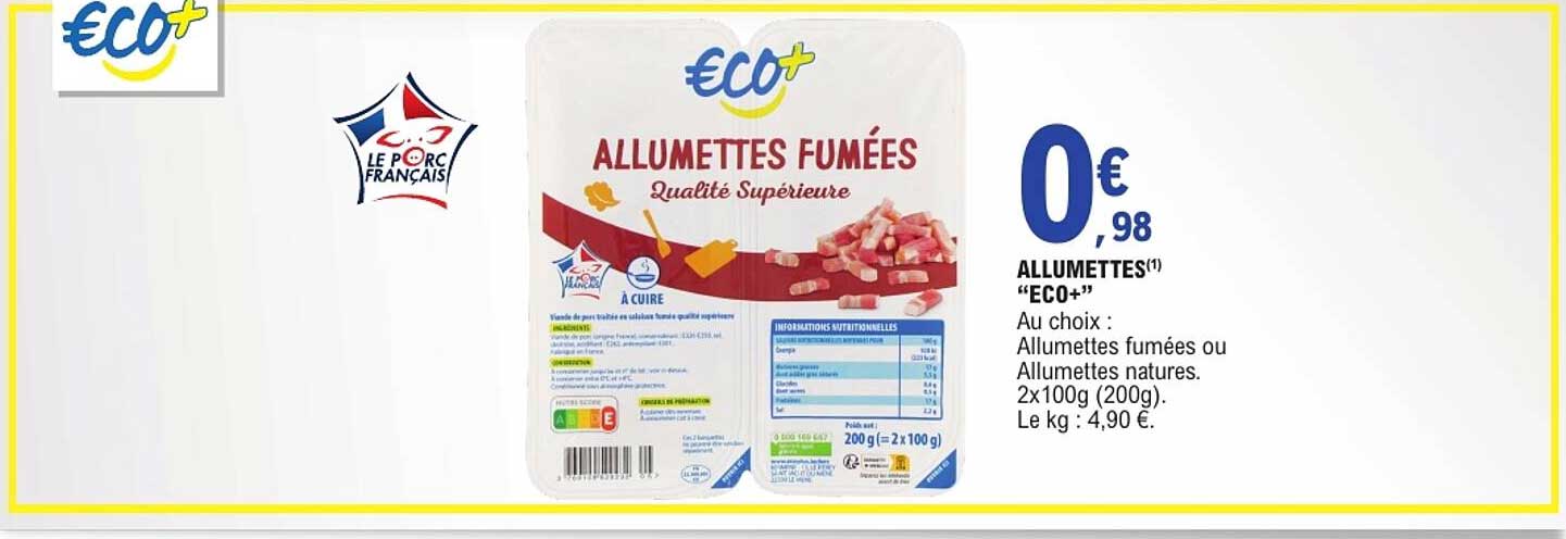 ALLUMETTES FUMÉES