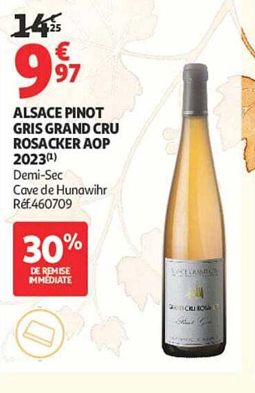 ALSACE PINOT GRIS GRAND CRU ROSACKER AOP 2023(1)
