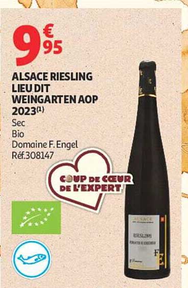 ALSACE RIESLING LIEU DIT WEINGARTEN AOP 2023(1)