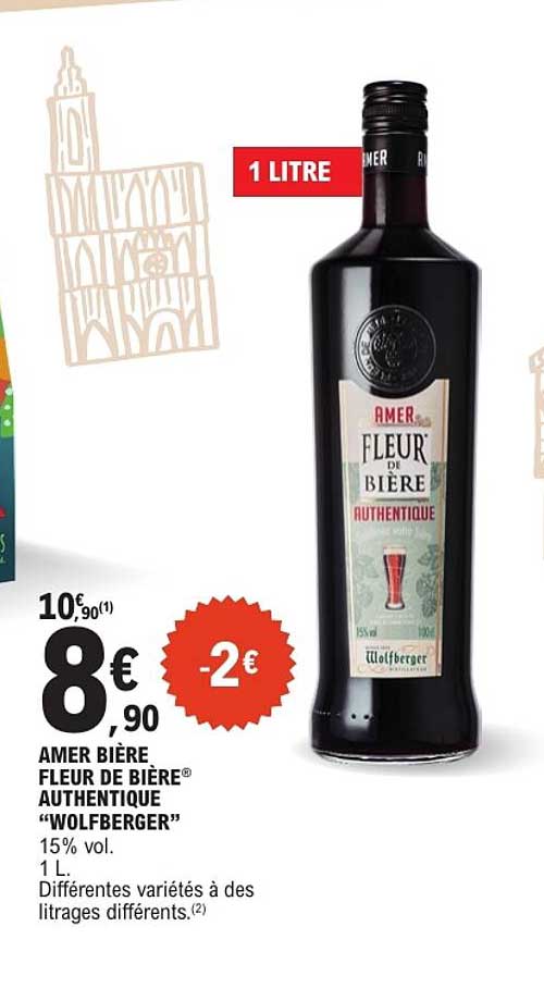 AMER BIÈRE FLEUR DE BIÈRE AUTHENTIQUE “WOLFBERGER”