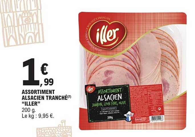 ASSORTIMENT ALSACIEN TRANCHÉ “ILLER”