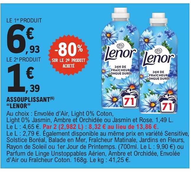 ASSOUPLISSANT “LENOR”