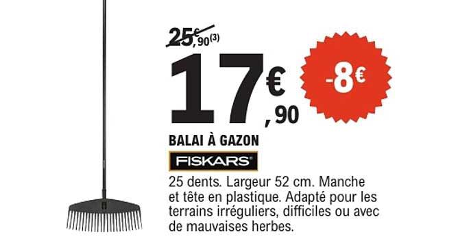 BALAi À GAZON FISKARS