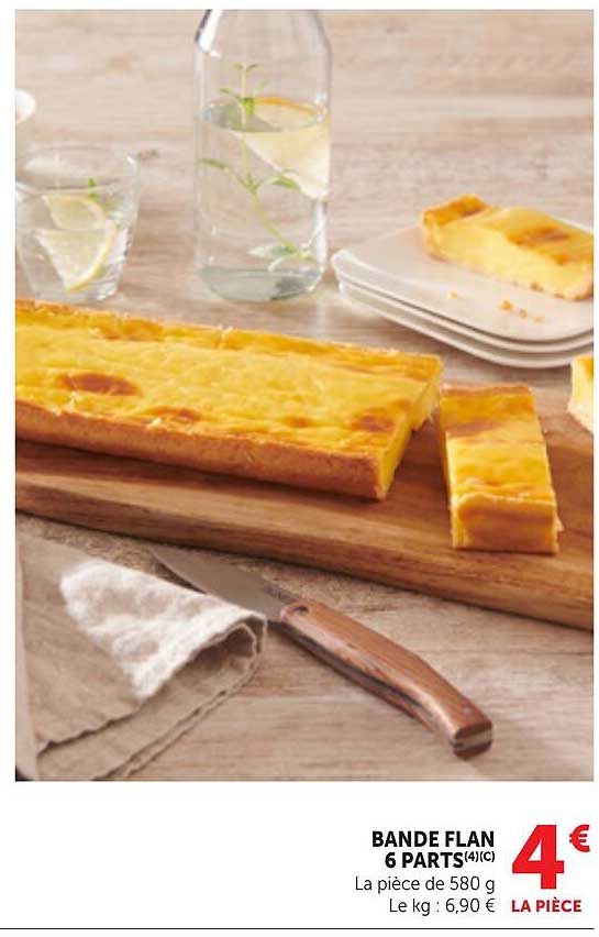 BANDE FLAN 6 PARTS