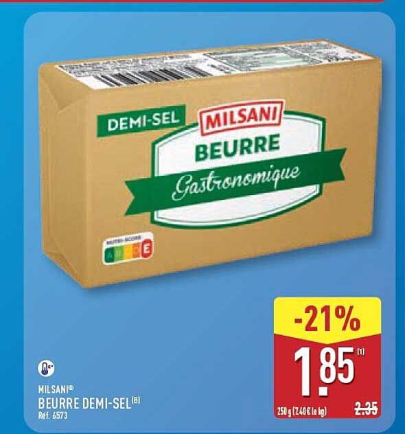 BEURRE DEMI-SEL