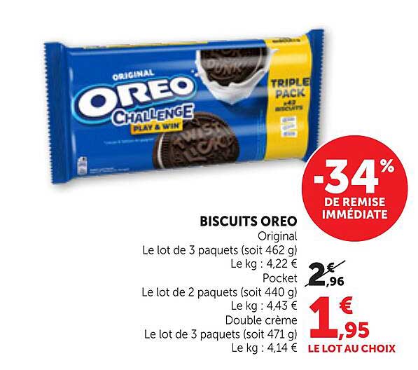 BISCUITS OREO