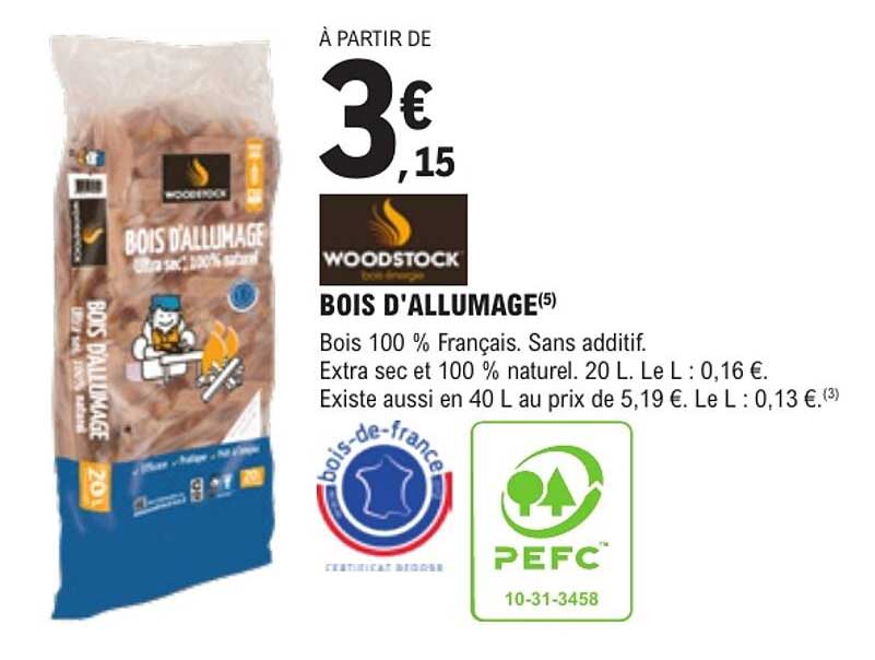BOIS D'ALLUMAGE(5)