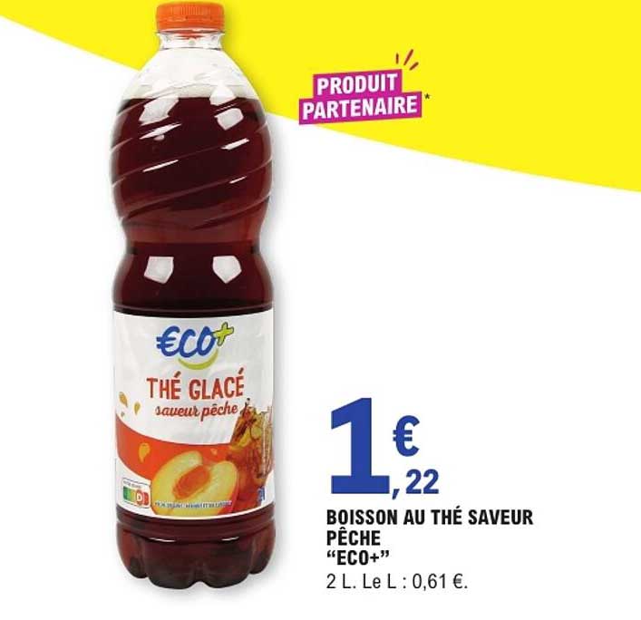 BOISSON AU THÉ SAVEUR PÊCHE “ECO+”