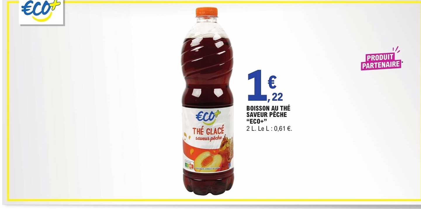 BOISSON AU THÉ SAVEUR PÊCHE "ECO+"