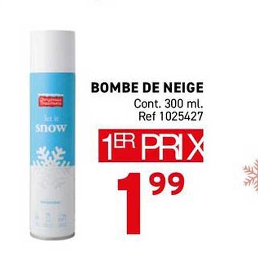 BOMBE DE NEIGE