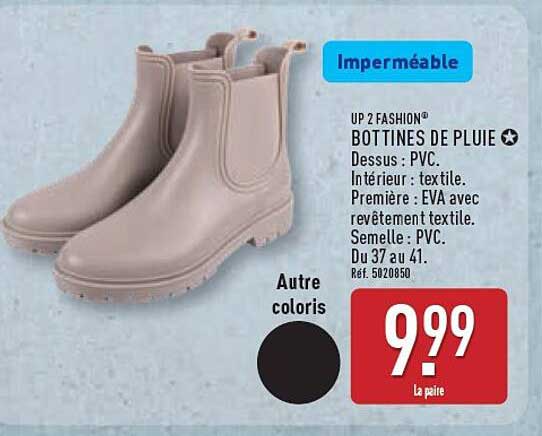 BOTTINES DE PLUIE