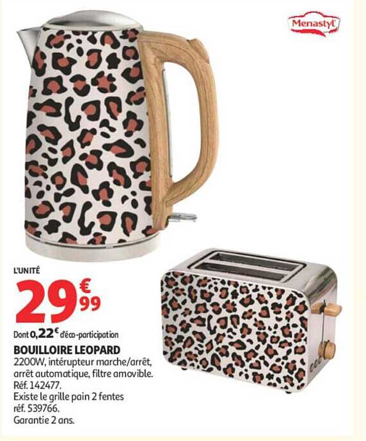 BOUILLOIRE LEOPARD