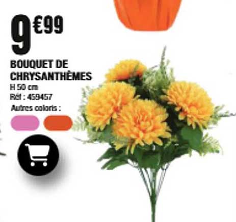 BOUQUET DE CHRYSANTHÈMES