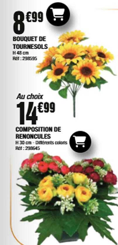 Bouquet de tournesols