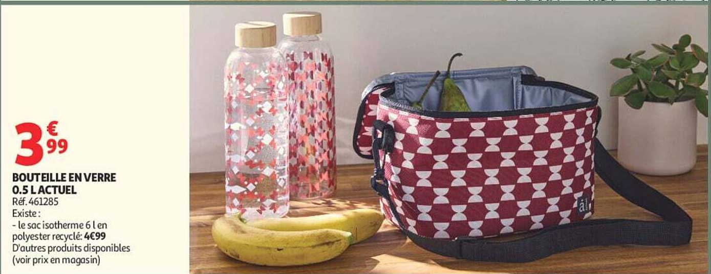 BOUTEILLE EN VERRE 0.5 L ACTUEL
