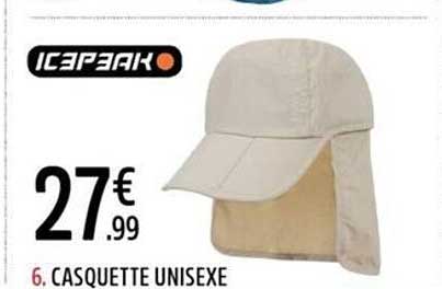 CASQUETTE UNISEXE
