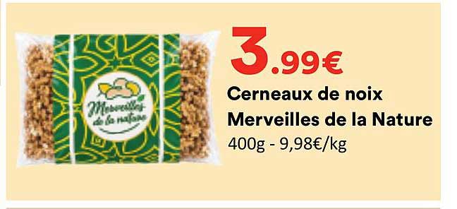 Cerneaux de noix Merveilles de la Nature