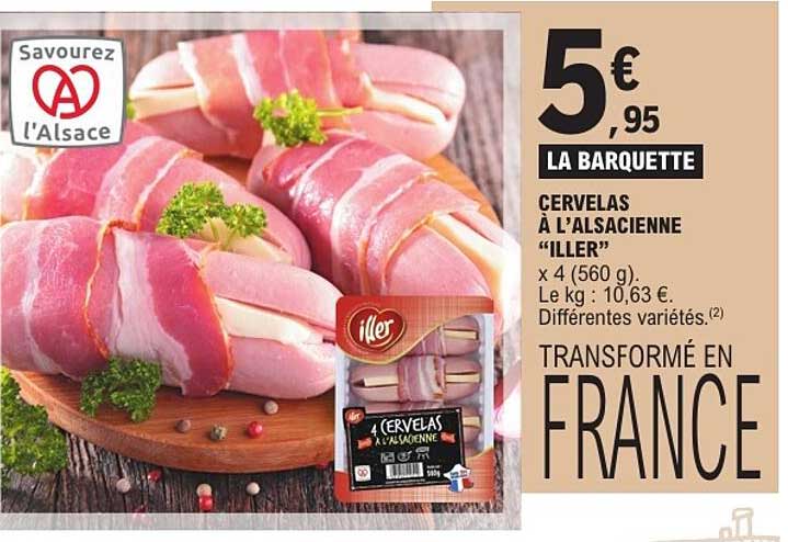 CERVELAS À L’ALSACIENNE “ILLER”