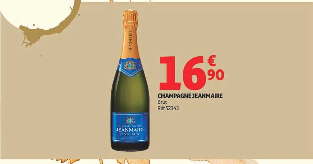 CHAMPAGNE JEANMAIRE Brut Réf.52343