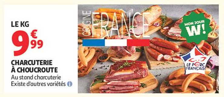 CHARCUTERIE À CHOUCROUTE