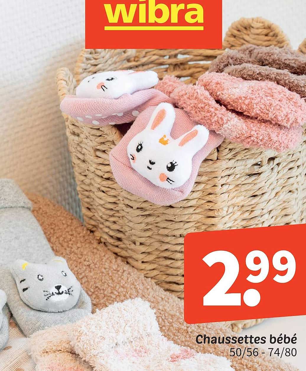 Chaussettes bébé 50/56 - 74/80