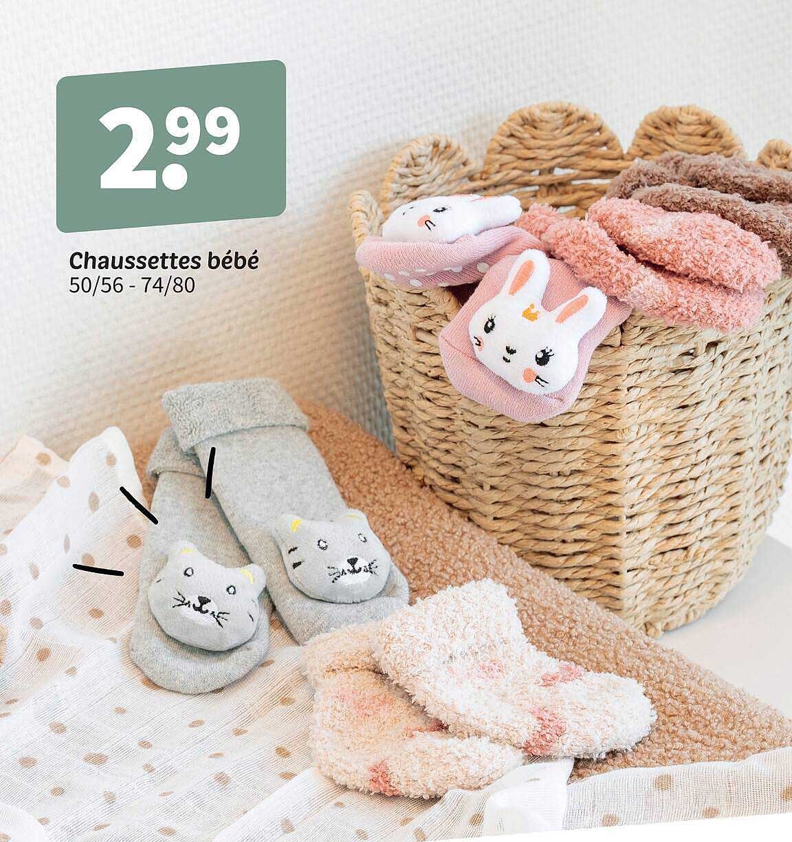 Chaussettes bébé 50/56 - 74/80