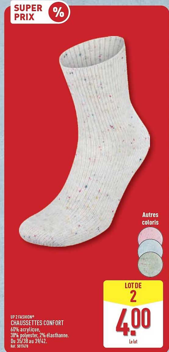 CHAUSSETTES CONFORT