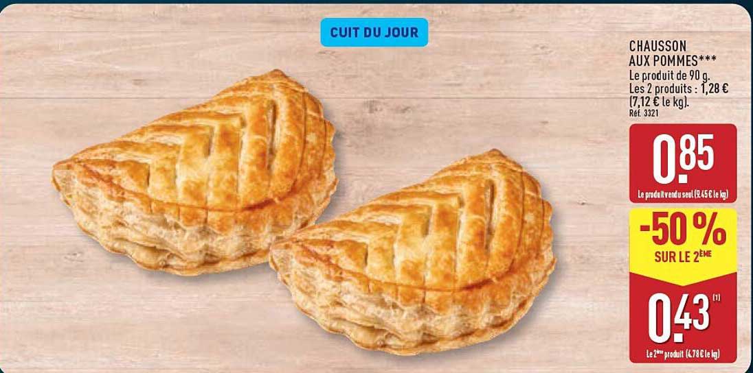 CHAUSSON AUX POMMES***