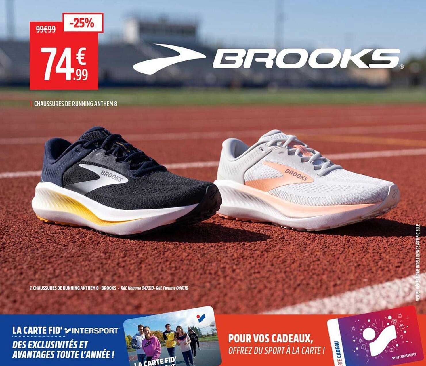 CHAUSSURES DE RUNNING ANTHEM 8 - BROOKS