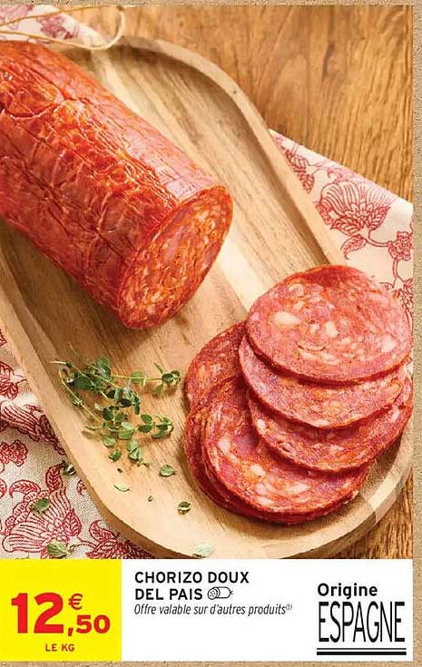 CHORIZO DOUX DEL PAIS