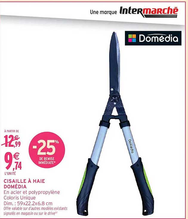 CISAILLE À HAIE DOMÉDIA