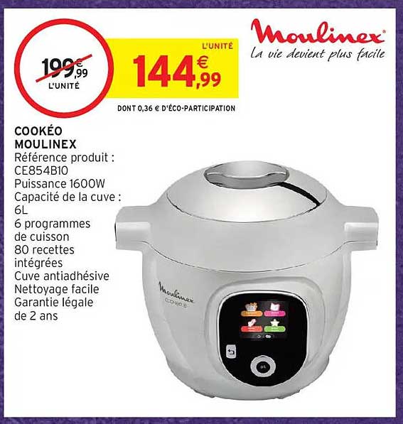 COOKÉO MOULINEX