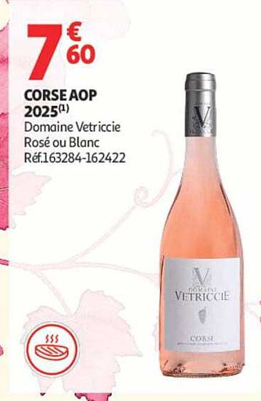 CORSE AOP 2025(1) Domaine Vetriccie Rosé ou Blanc Réf.163284-162422