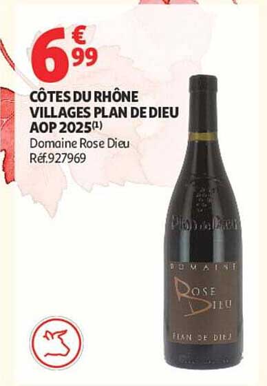 CÔTES DU RHÔNE VILLAGES PLAN DE DIEU AOP 2025(1)