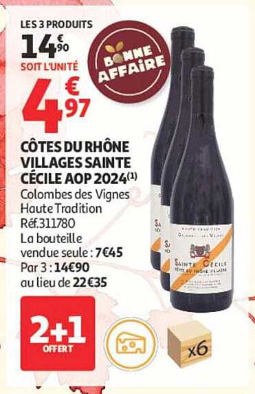 CÔTES DU RHÔNE VILLAGES SAINTE CECILE AOP 2024(1)