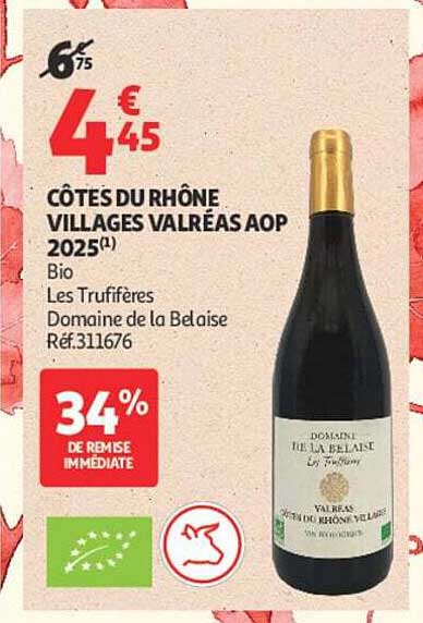 CÔTES DU RHÔNE VILLAGES VALRÉAS AOP 2025(1)