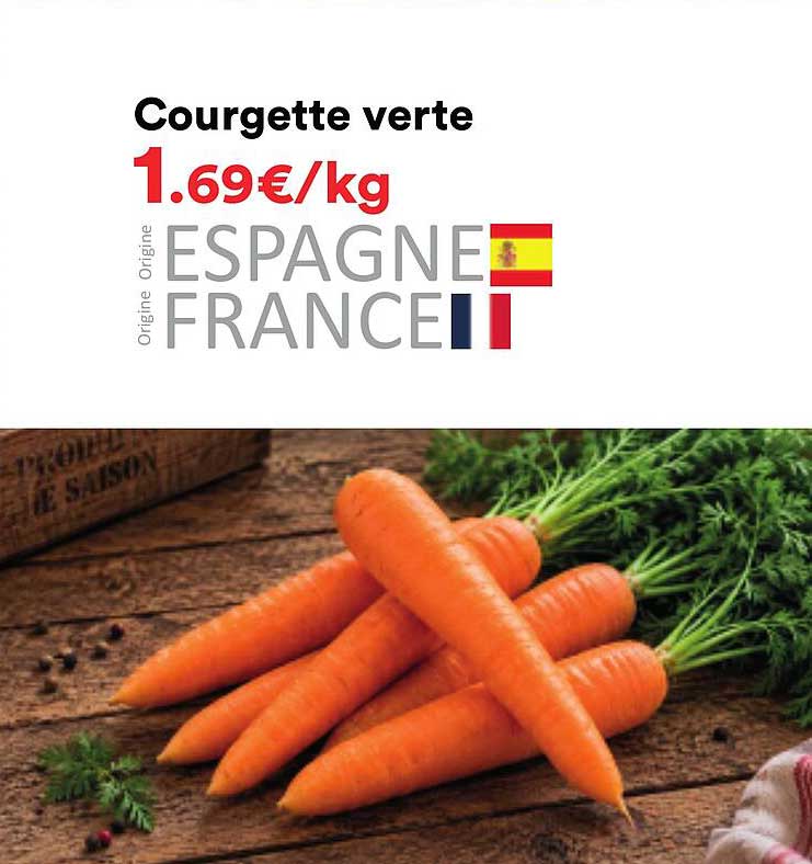 Courgette verte