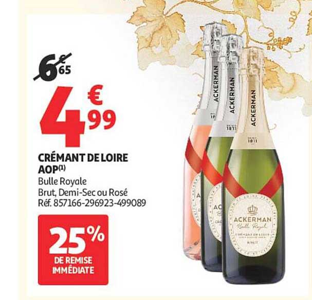 CRÉMANT DE LOIRE AOP(1)
