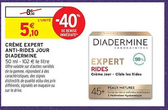 CRÈME EXPERT ANTI-RIDES JOUR DIADERMINE