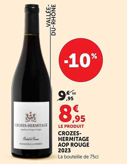 CROZES-HERMITAGE AOP ROUGE 2023