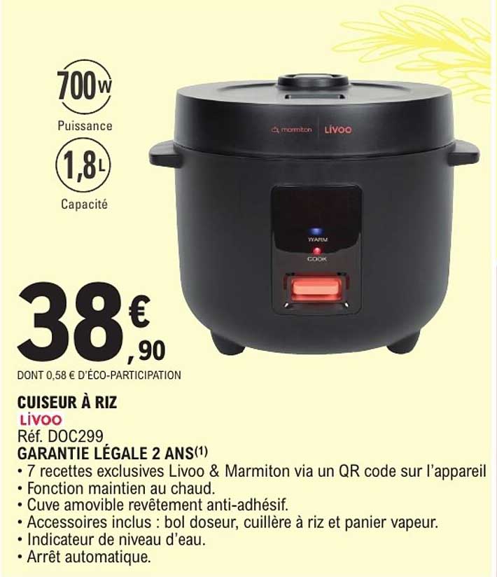 CUISEUR À RIZ Livoo