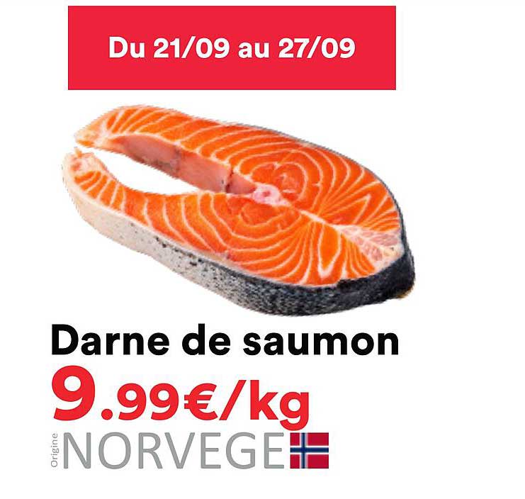 Darne de saumon