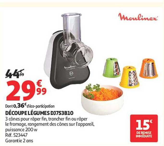 DÉCOUPE LÉGUMES DJ753B10