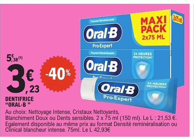 DENTIFRICE “ORAL-B”