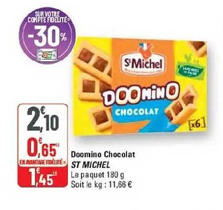 Doomino Chocolat ST MICHEL