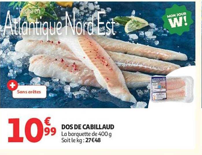 DOS DE CABILLAUD