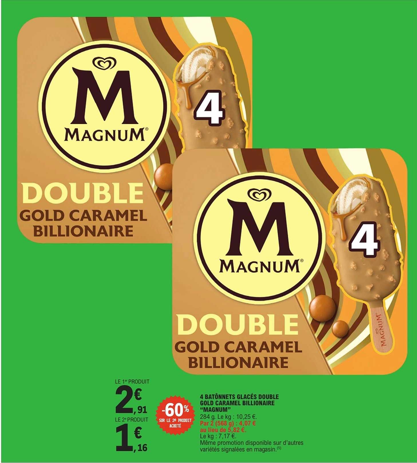 DOUBLE GOLD CARAMEL BILLIONAIRE