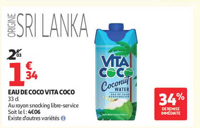 EAU DE COCO VITA COCO